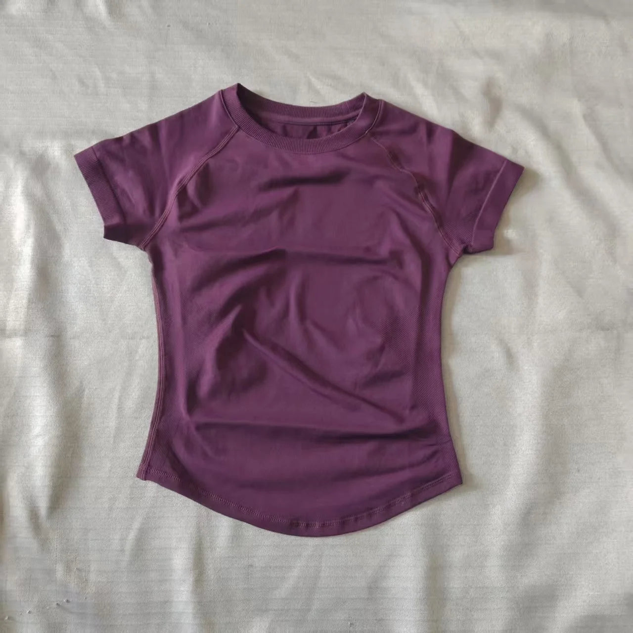 Impact Women Short Sleeve Top Seamless Yoga Leotard Clothing Women Gym T Shirts Workout Running Shirts Fitness Sports Vest