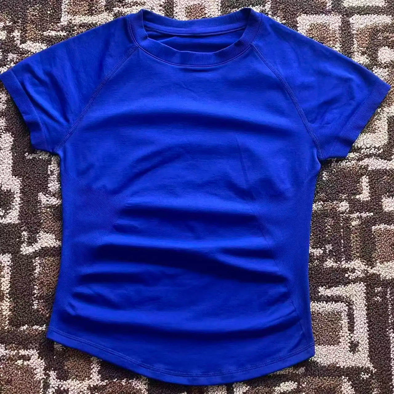 Impact Women Short Sleeve Top Seamless Yoga Leotard Clothing Women Gym T Shirts Workout Running Shirts Fitness Sports Vest