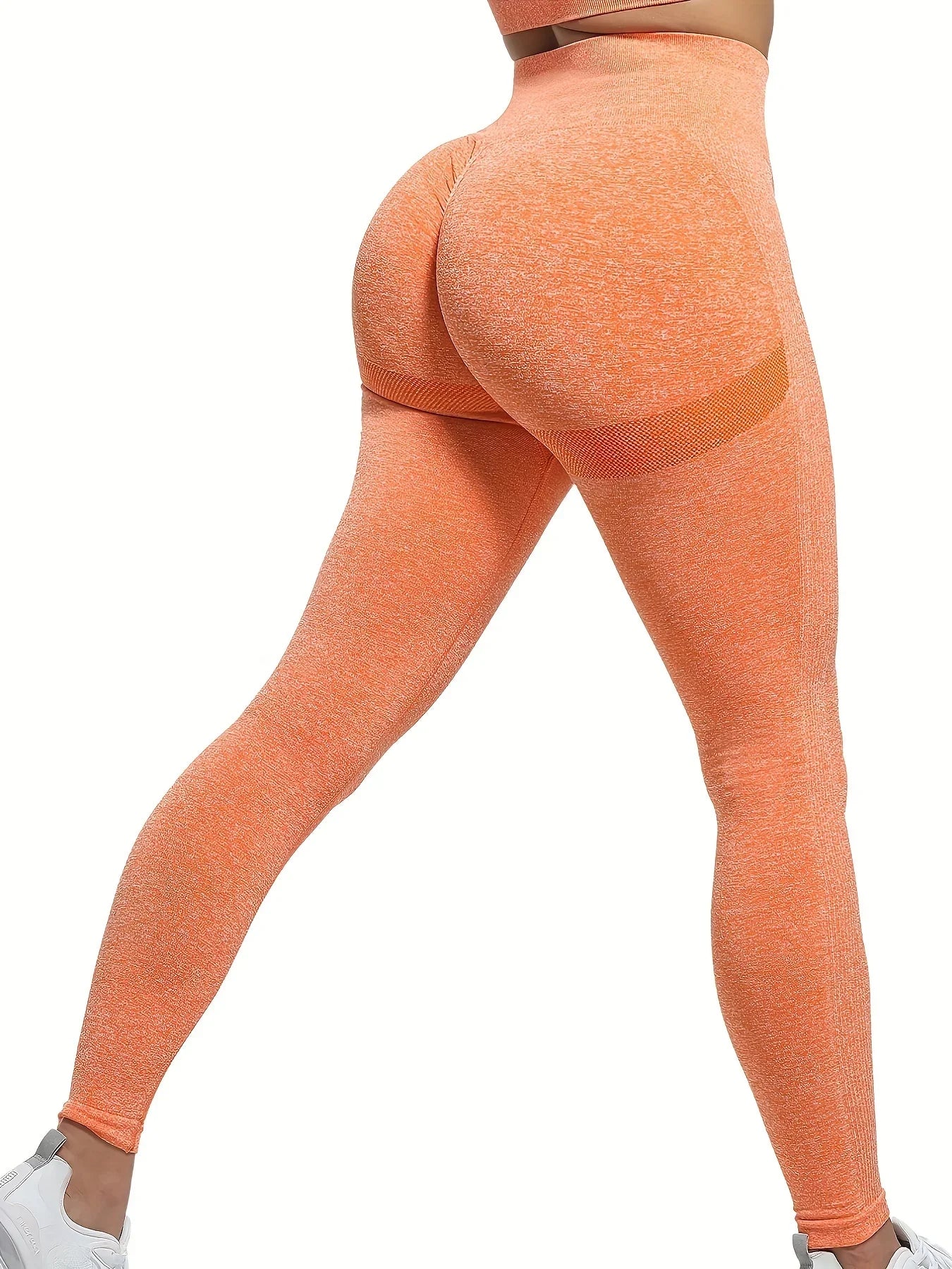 Seamless Butt Lifting Workout Leggings for Women High Waist Yoga Pants Compression Contour Tights 2033