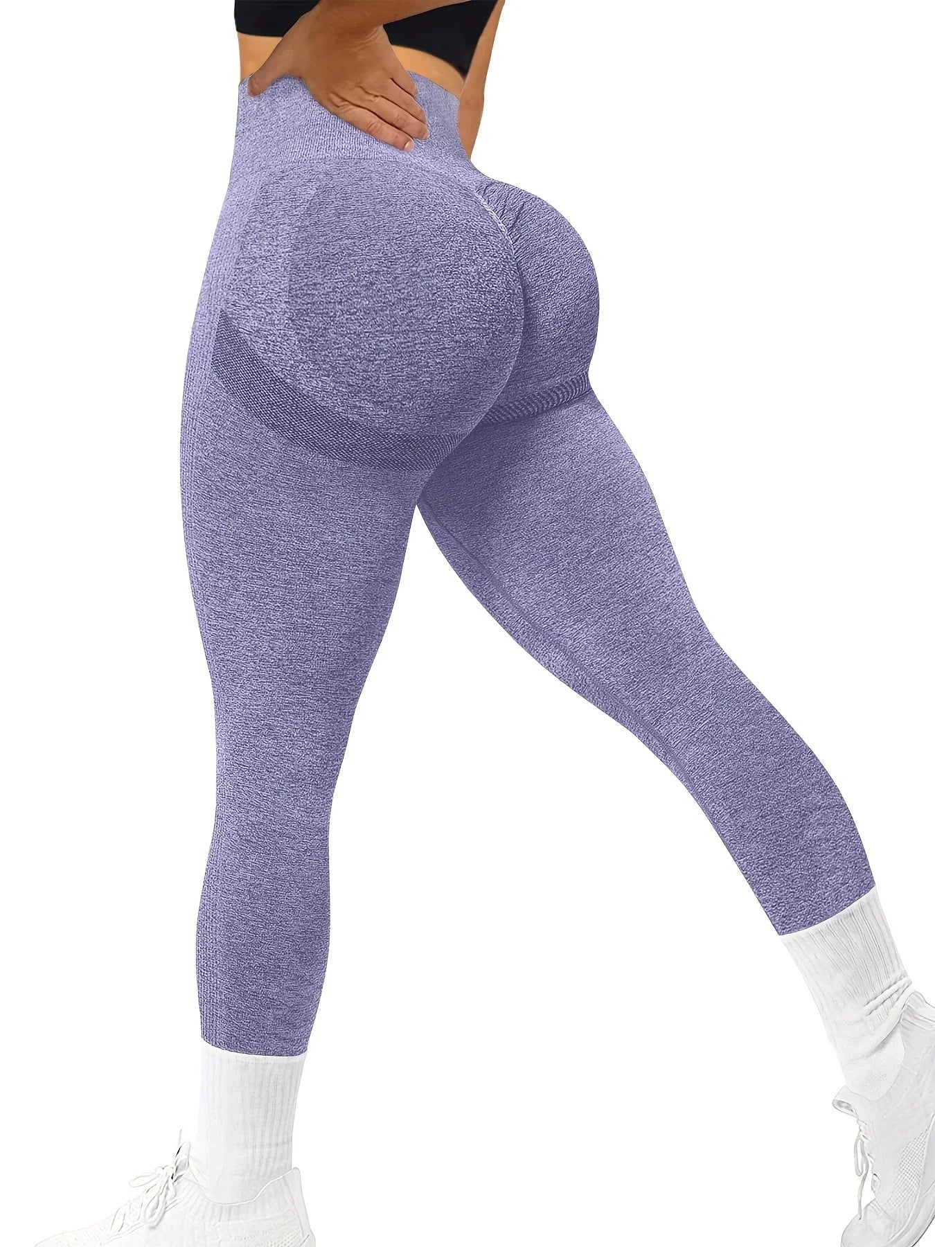 Seamless Butt Lifting Workout Leggings for Women High Waist Yoga Pants Compression Contour Tights 2033