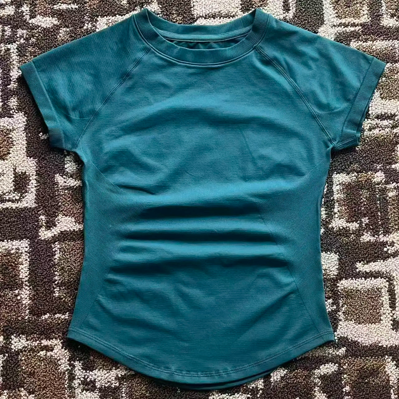 Impact Women Short Sleeve Top Seamless Yoga Leotard Clothing Women Gym T Shirts Workout Running Shirts Fitness Sports Vest