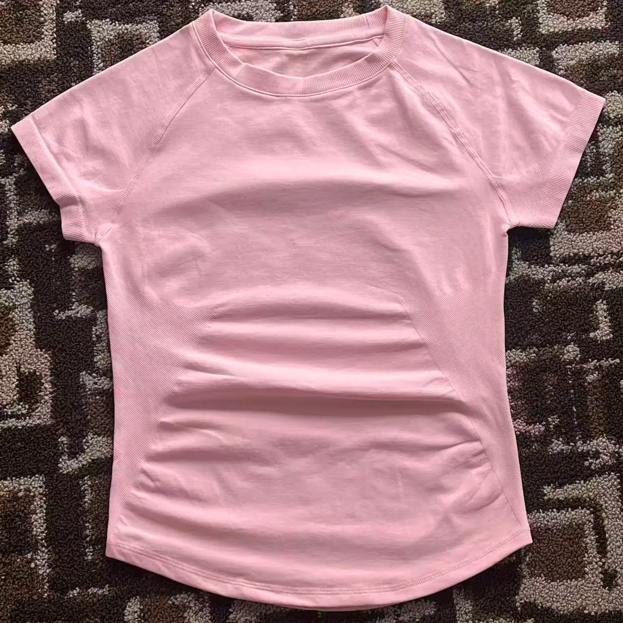 Impact Women Short Sleeve Top Seamless Yoga Leotard Clothing Women Gym T Shirts Workout Running Shirts Fitness Sports Vest