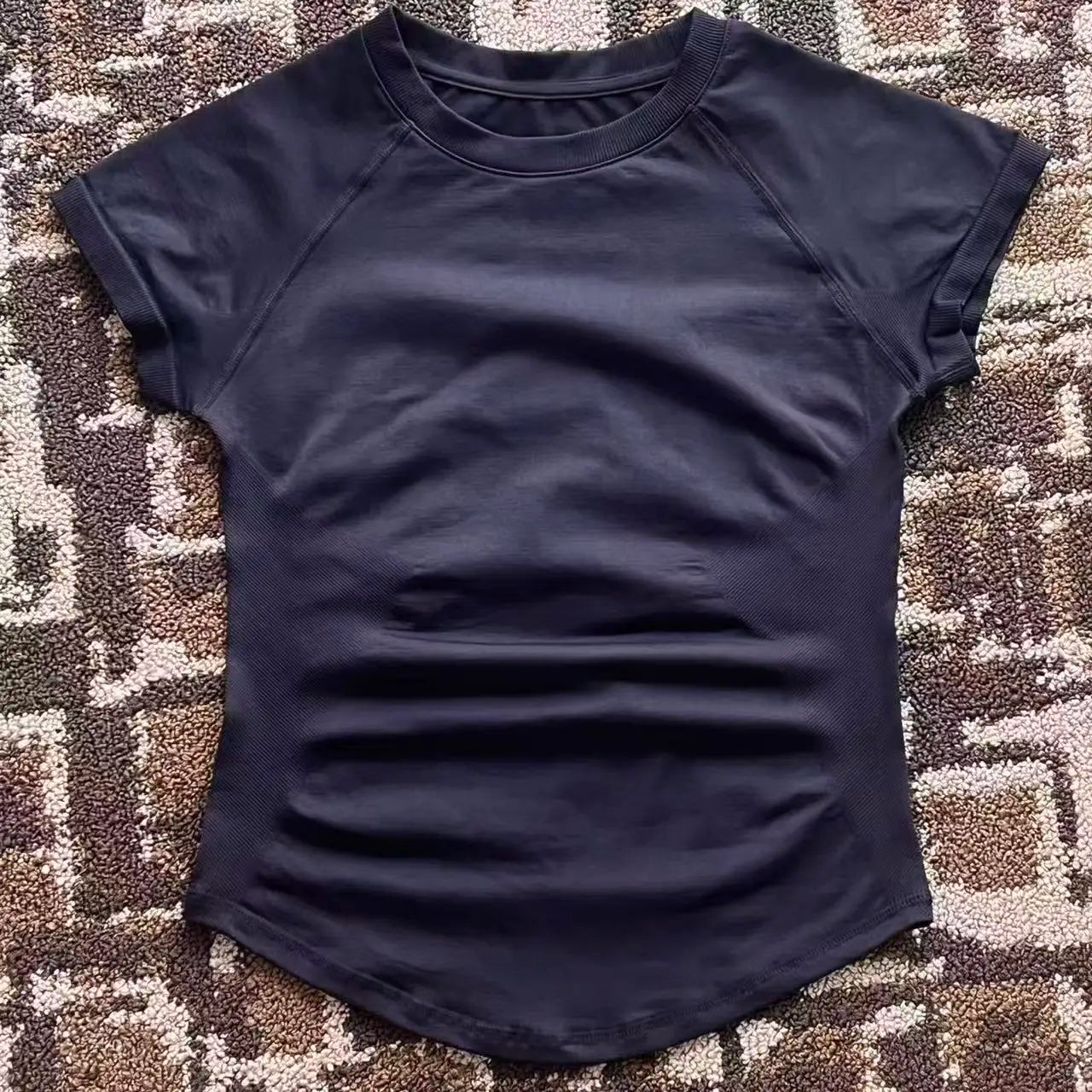 Impact Women Short Sleeve Top Seamless Yoga Leotard Clothing Women Gym T Shirts Workout Running Shirts Fitness Sports Vest